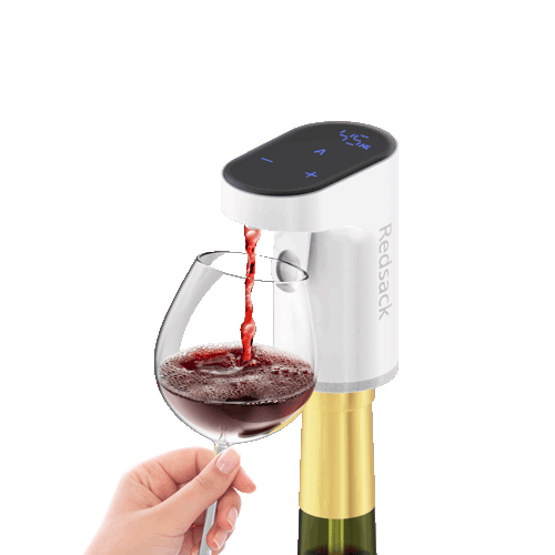 Redsack スマートワインディスペンサー 007　ゴールド Redsack ウイスキーポンプ 4L・2.7L瓶対応 1~999ml定量調整
